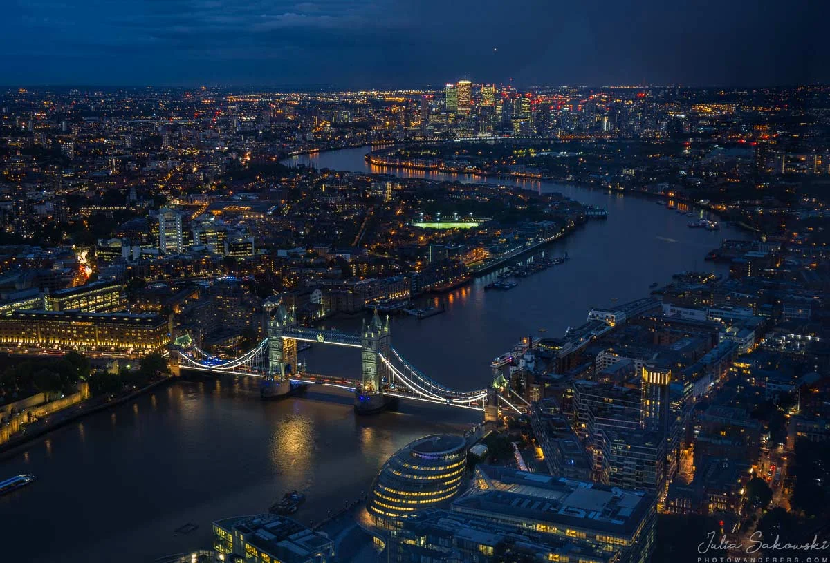 Twillight in London