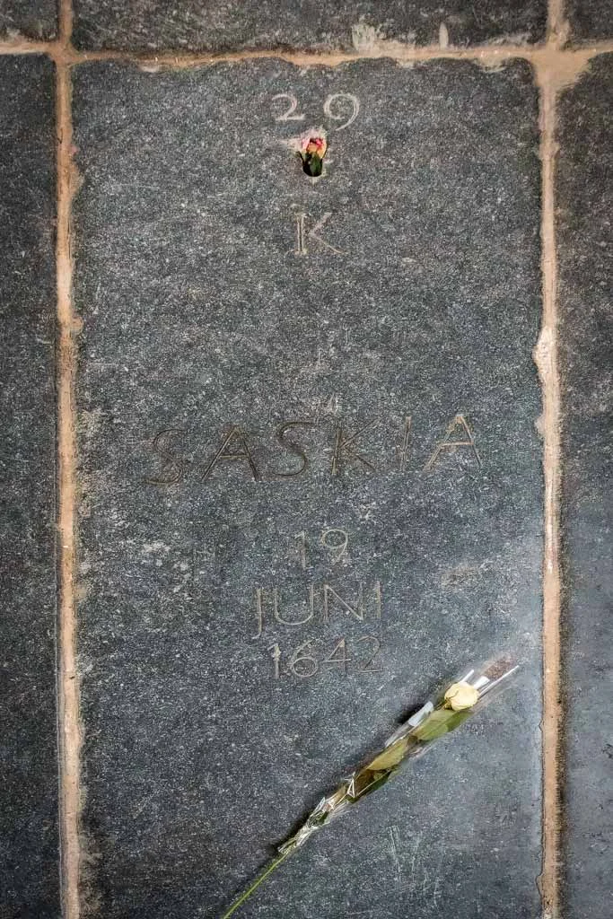 Saskia van Uylenburgh’s grave