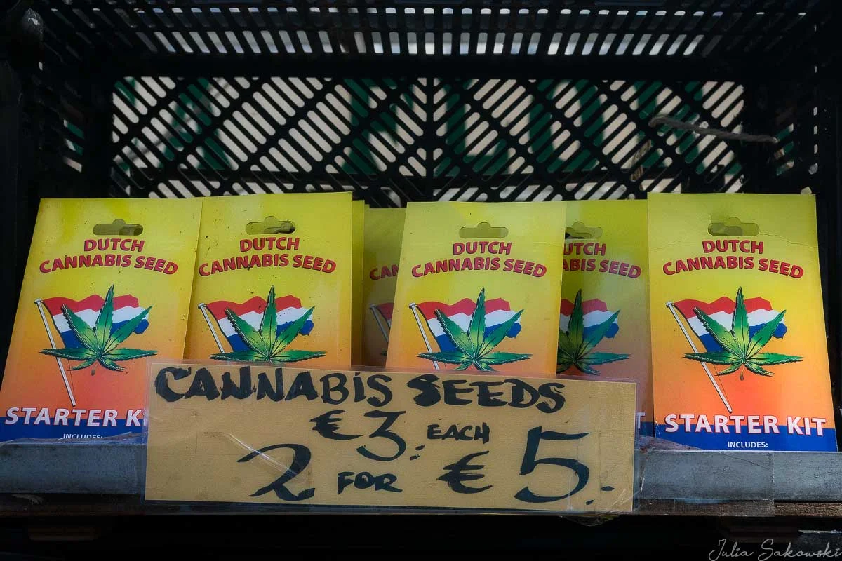 Cannabis Starter Kits, Bloemenmarkt, Amsterdam