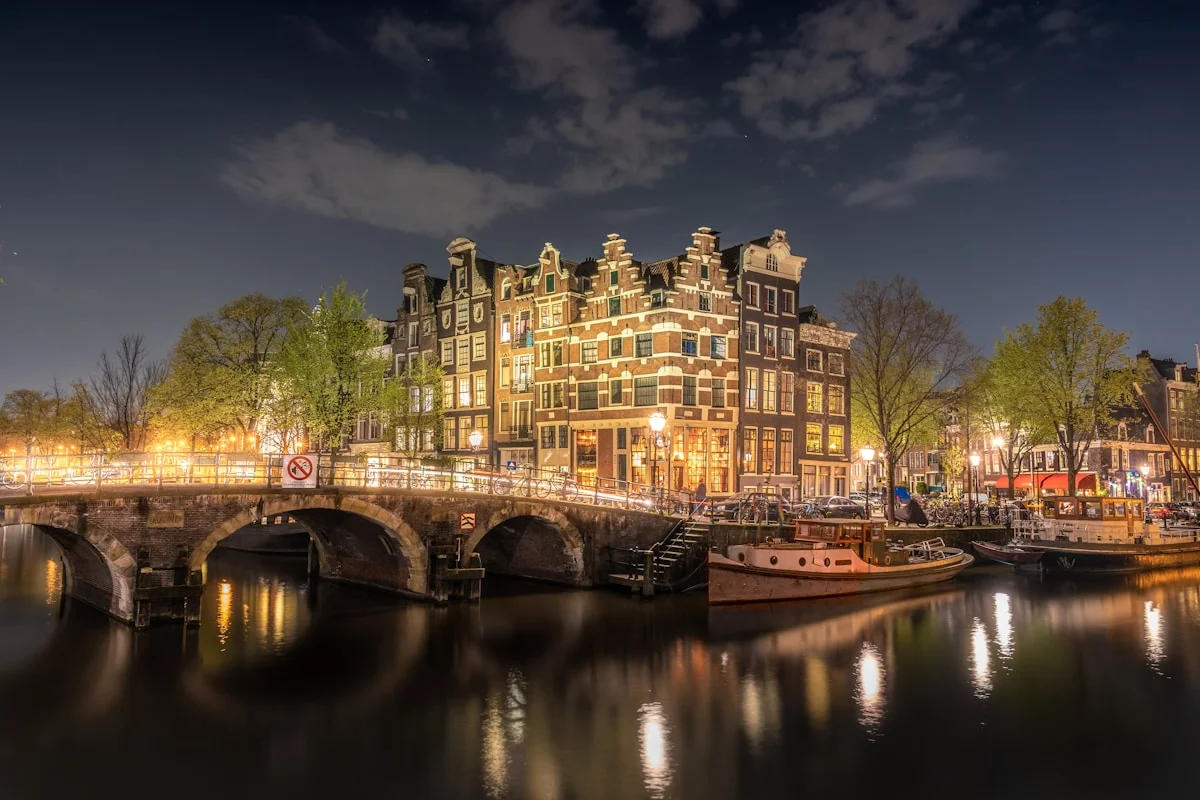 Amsterdam after the crowds leave. This version is better.