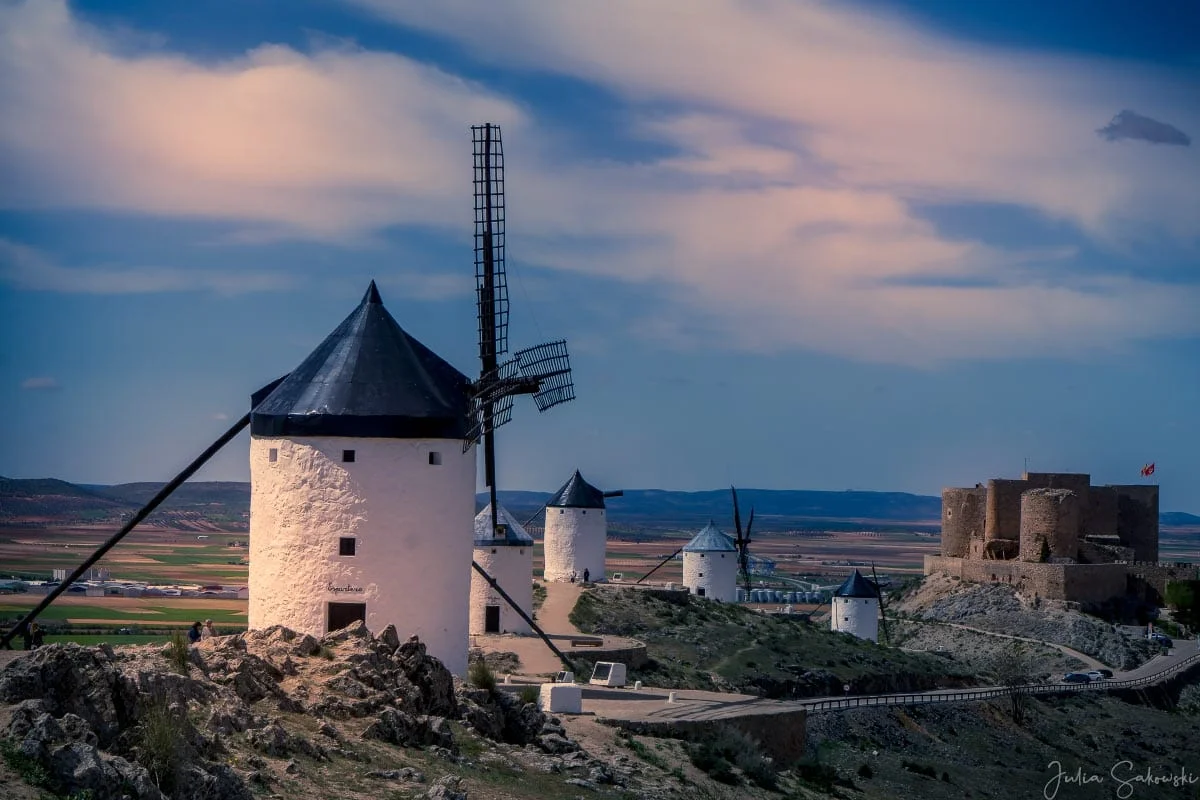 Windmills of Consuegra, La Mancha, Spain
