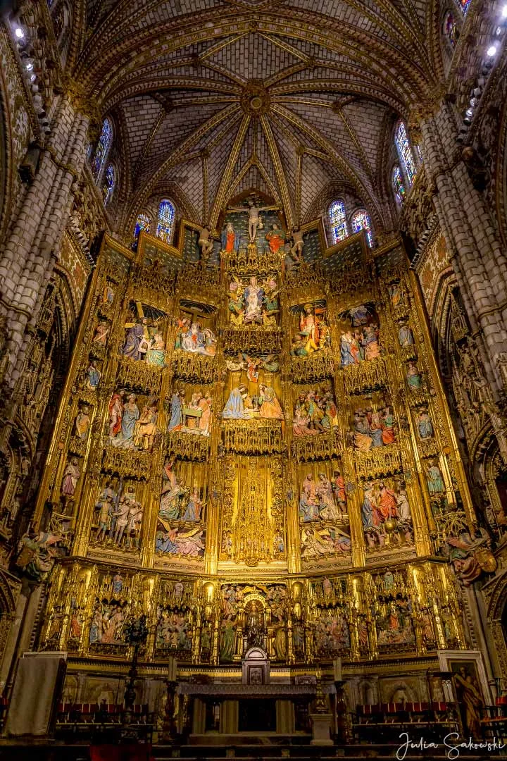 Medieval streets of Toledo, Spain