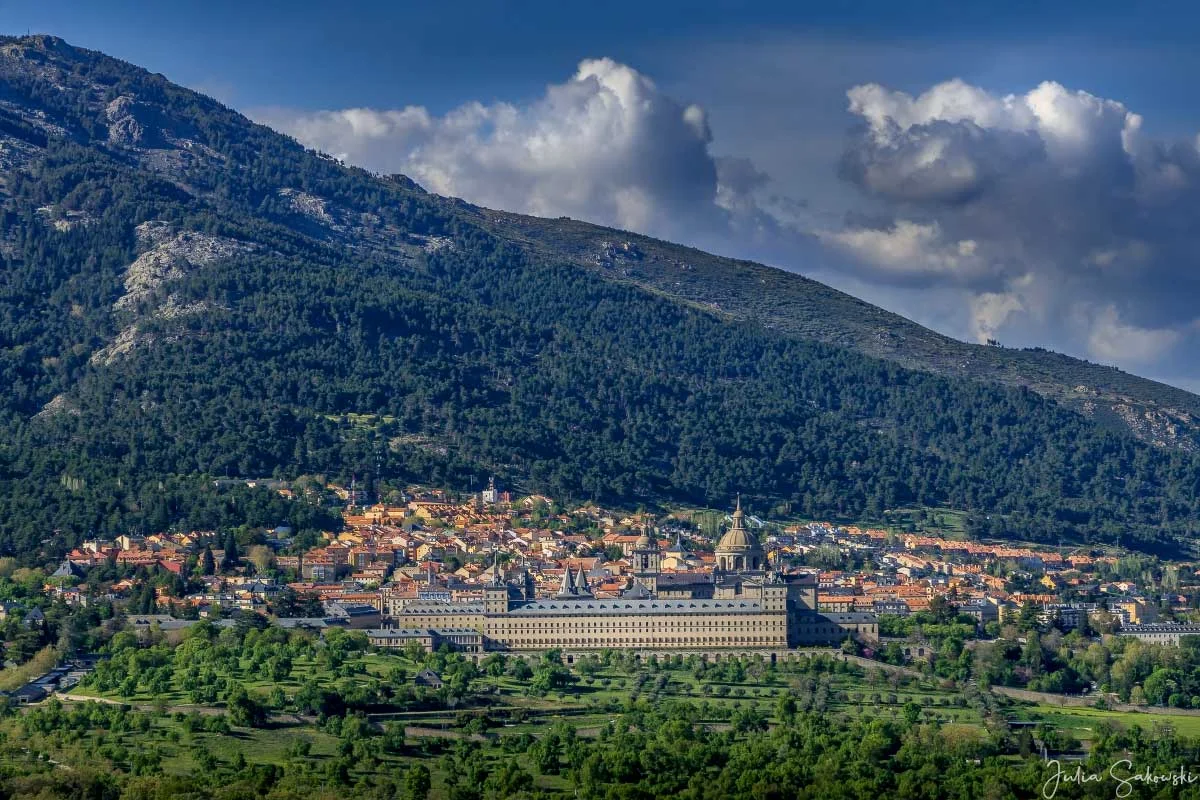 View of El Escorial from Philip II’s Stone Throne