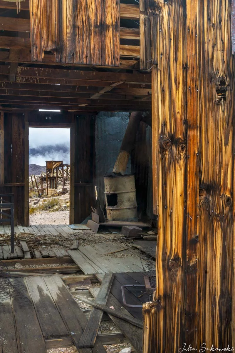 Former workers’ bunkhouse.