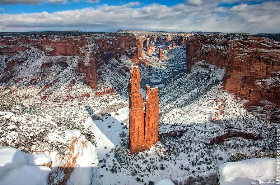 Spider Rock, Canyon De Chelly, Arizona