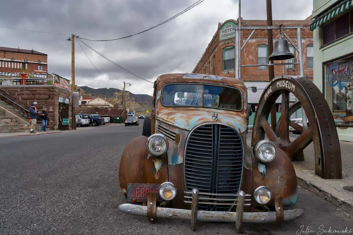 Jerome street scene, Arizona